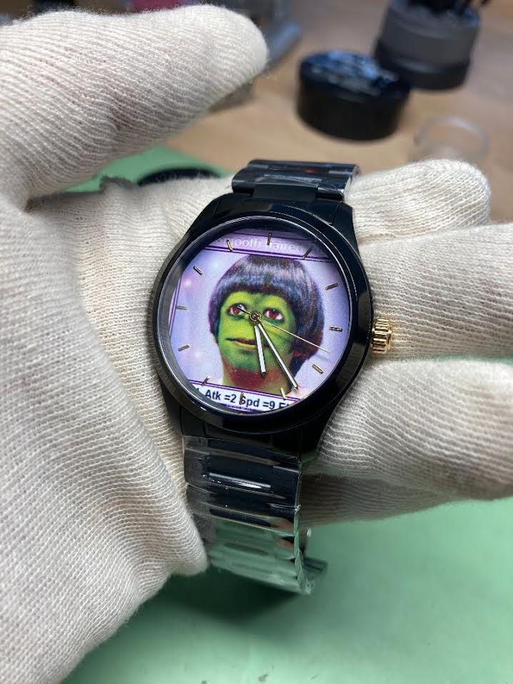 HAIRPEPE - 7 Years of Great Hair Watch & Card