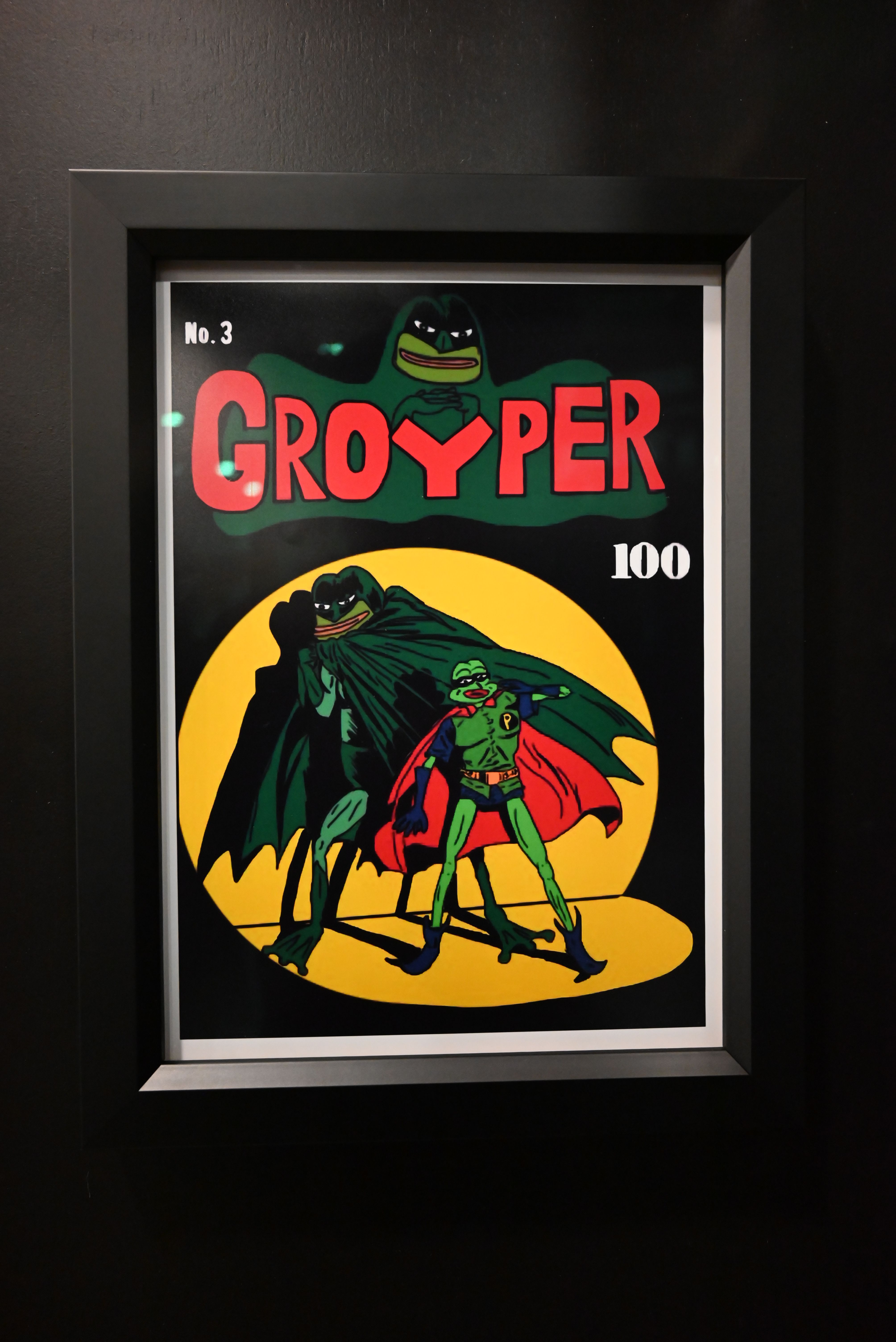 GROYPMAN Framed Print