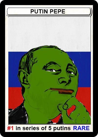 Complete Rare Pepe Putin Series