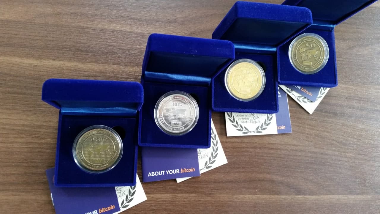 TGBEX (unloaded) coins