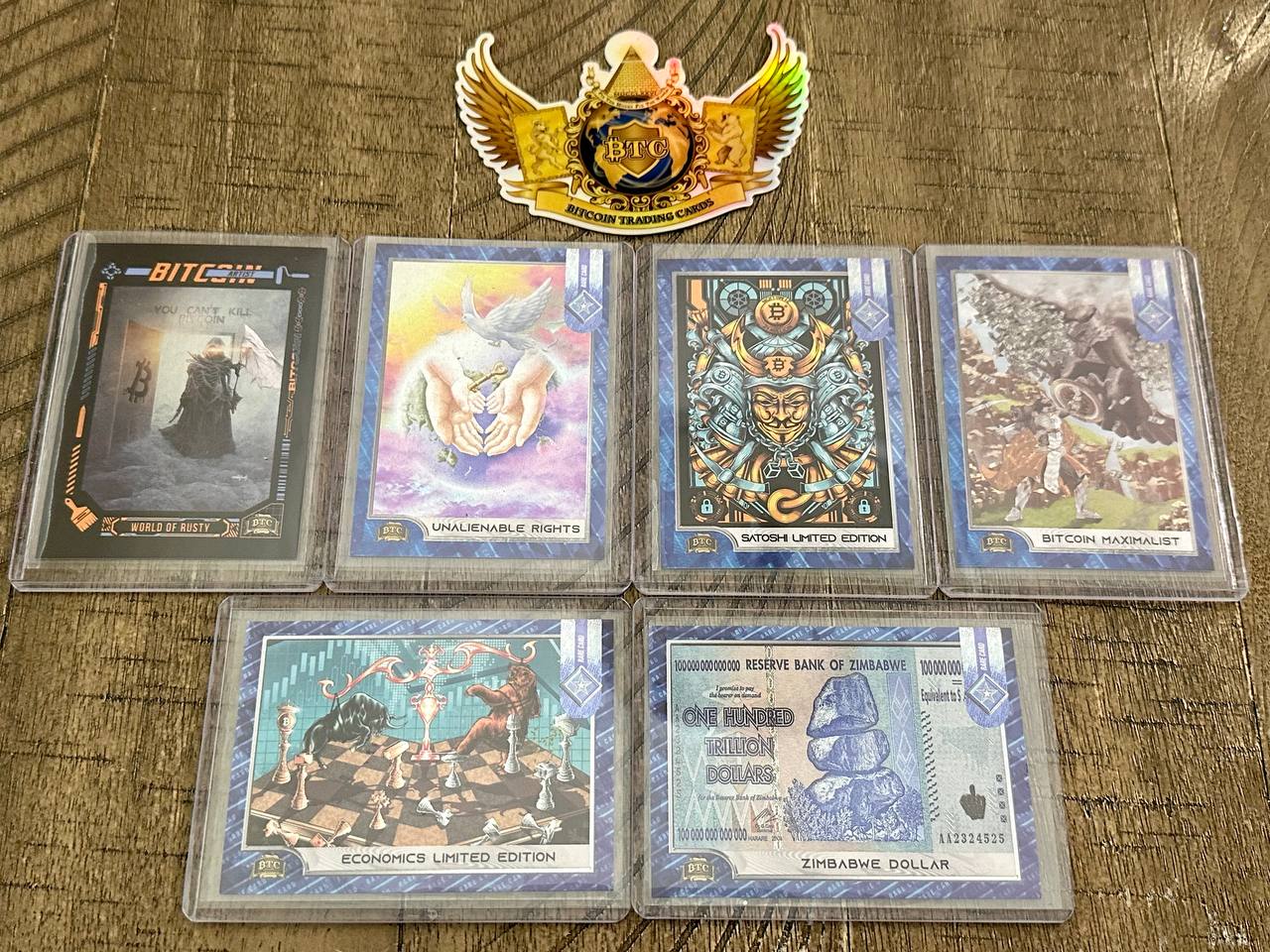 S1 Lot: 5x Blue Rares + WOR (#/999)