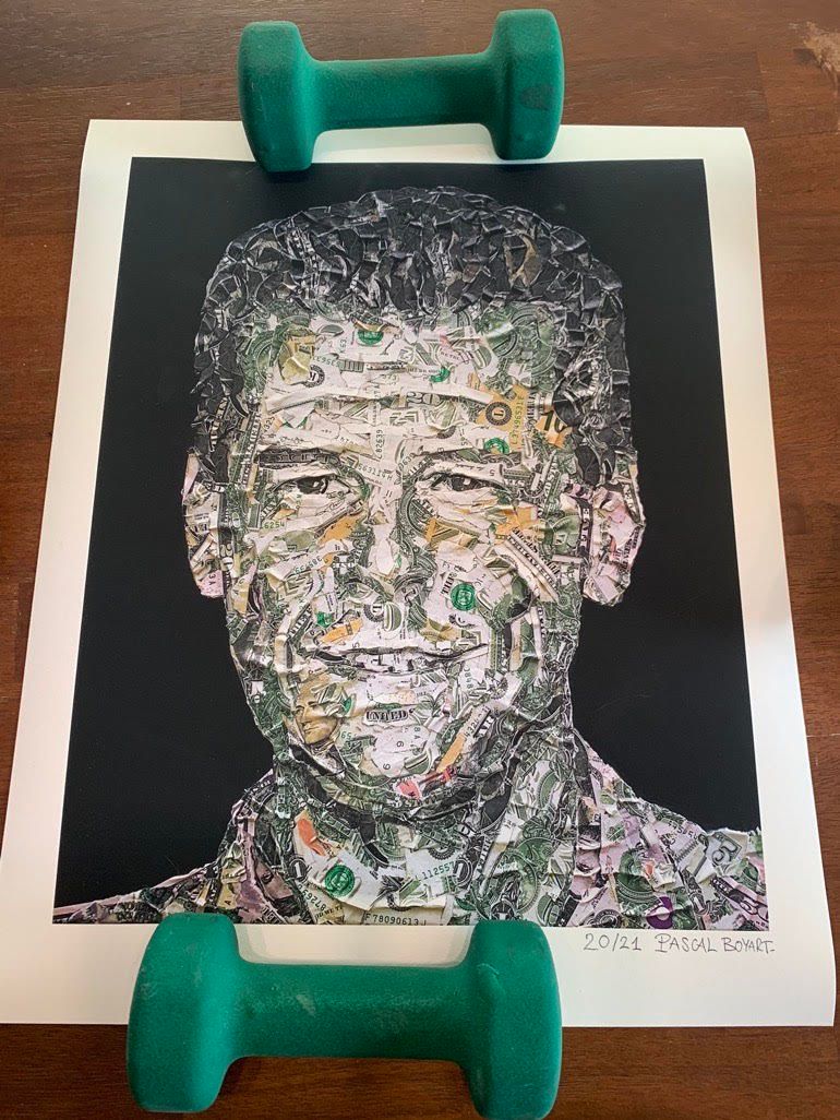 Dollars Hal Finney (21x limited edition print, signed and numbered)