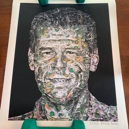 Dollars Hal Finney (21x limited edition print, signed and numbered)