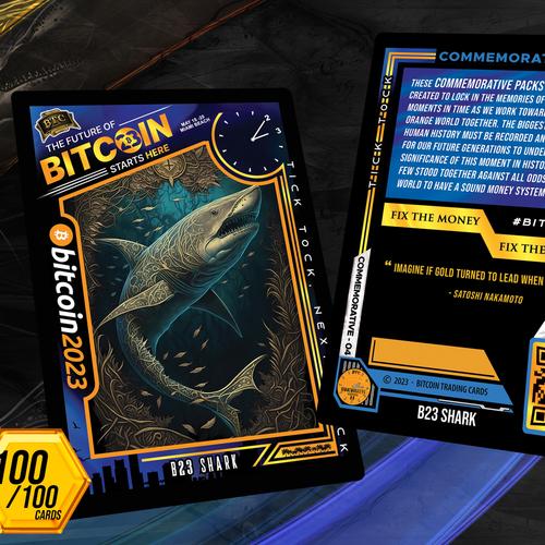 B23 Shark (#/100) - (8 Pack Break) - Break #6 PB23 Special