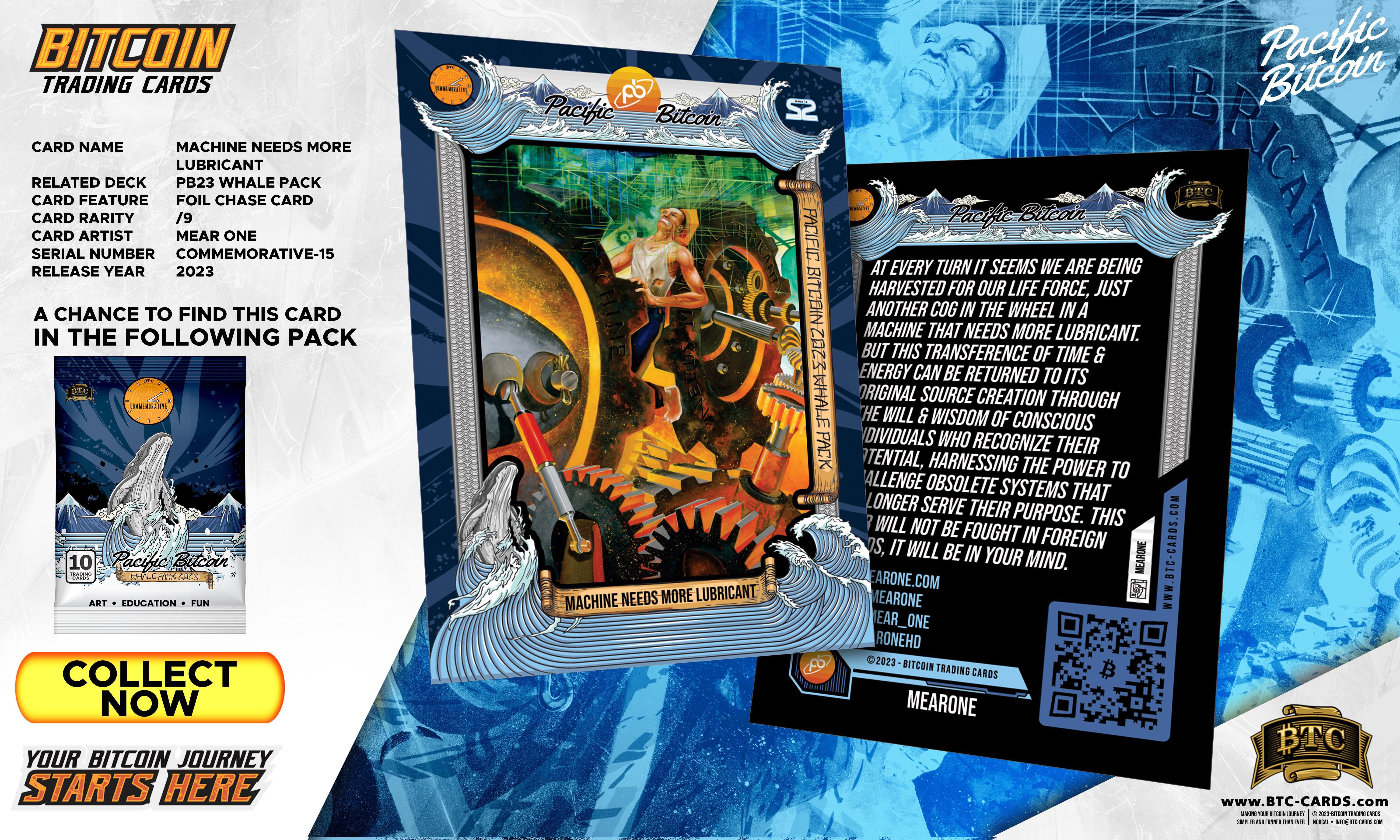 Machine Needs More Lubricant - Mear One (#/9) - (8 Pack Break) - Break #6 PB23 Special