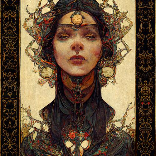 Bitcoin Sorceress I