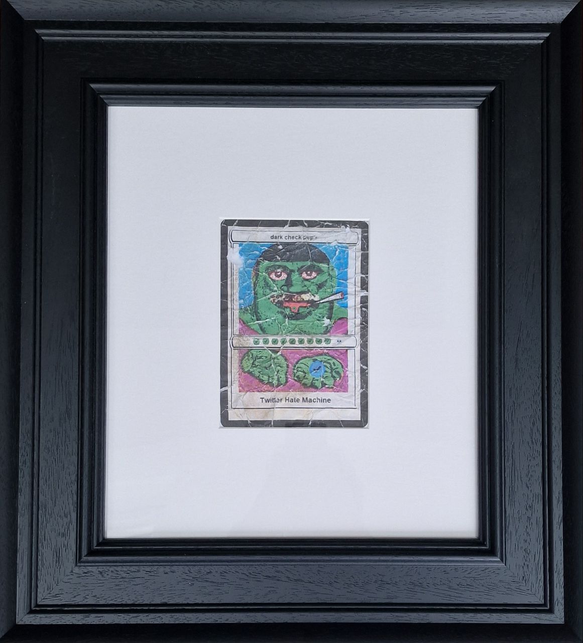 DARK CHECK PEPE 1/1 Original