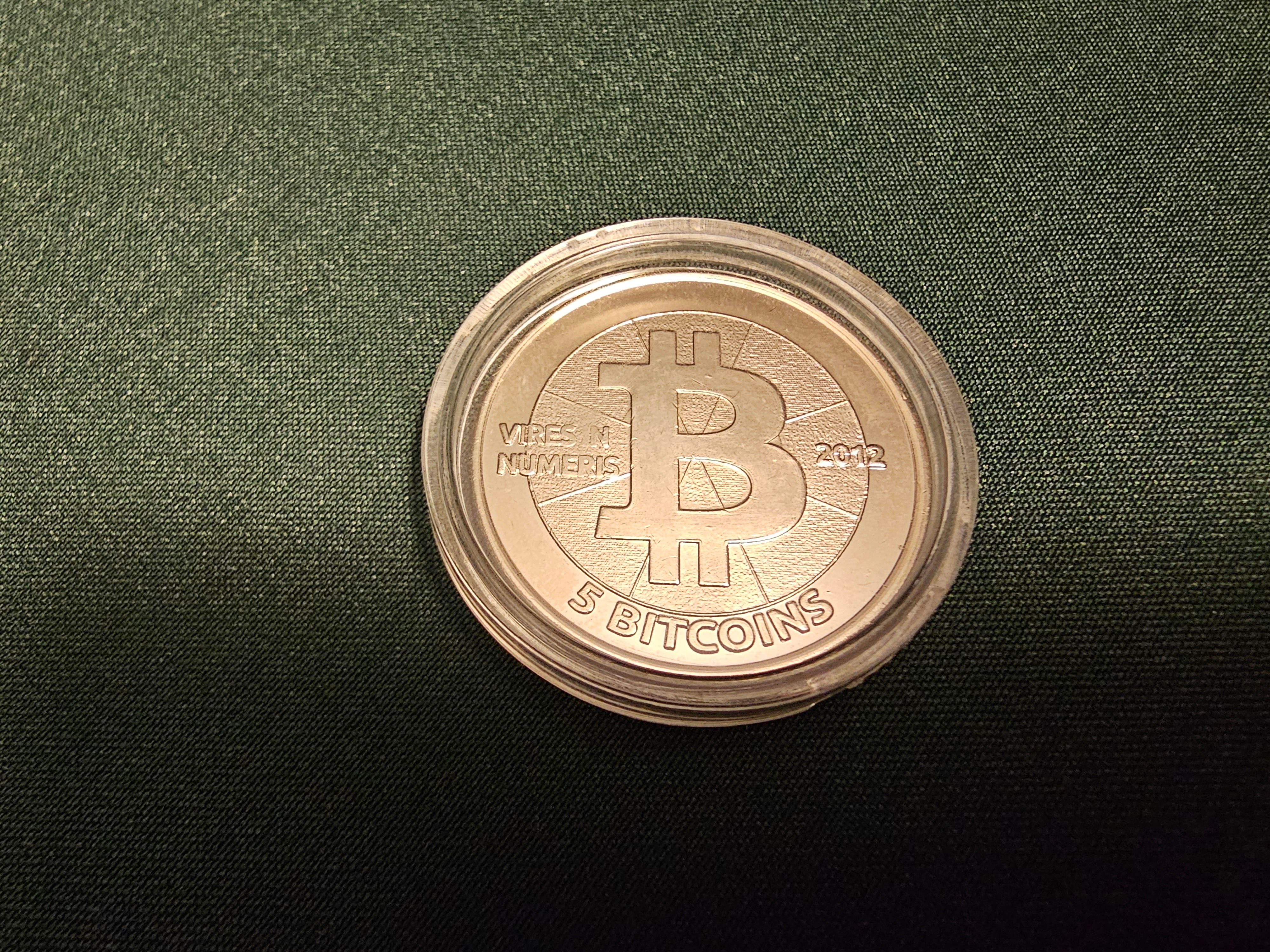 Series 1 Original 5 BTC Casascius Physical Bitcoin