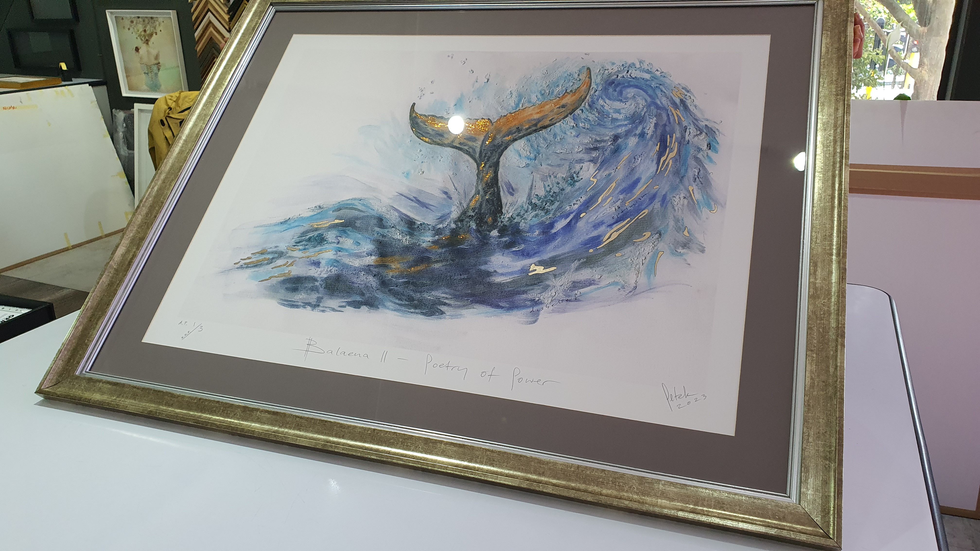 “Balaena II - Poetry of Power” # 1/3 Artist Proof