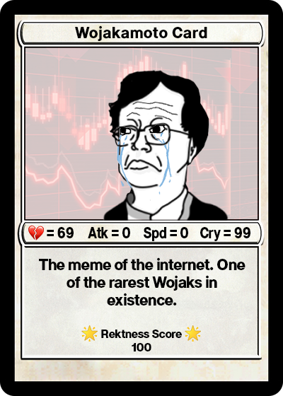 The Wojak Way (Feels Guy) NFT NYC Auction - 10 rare cards