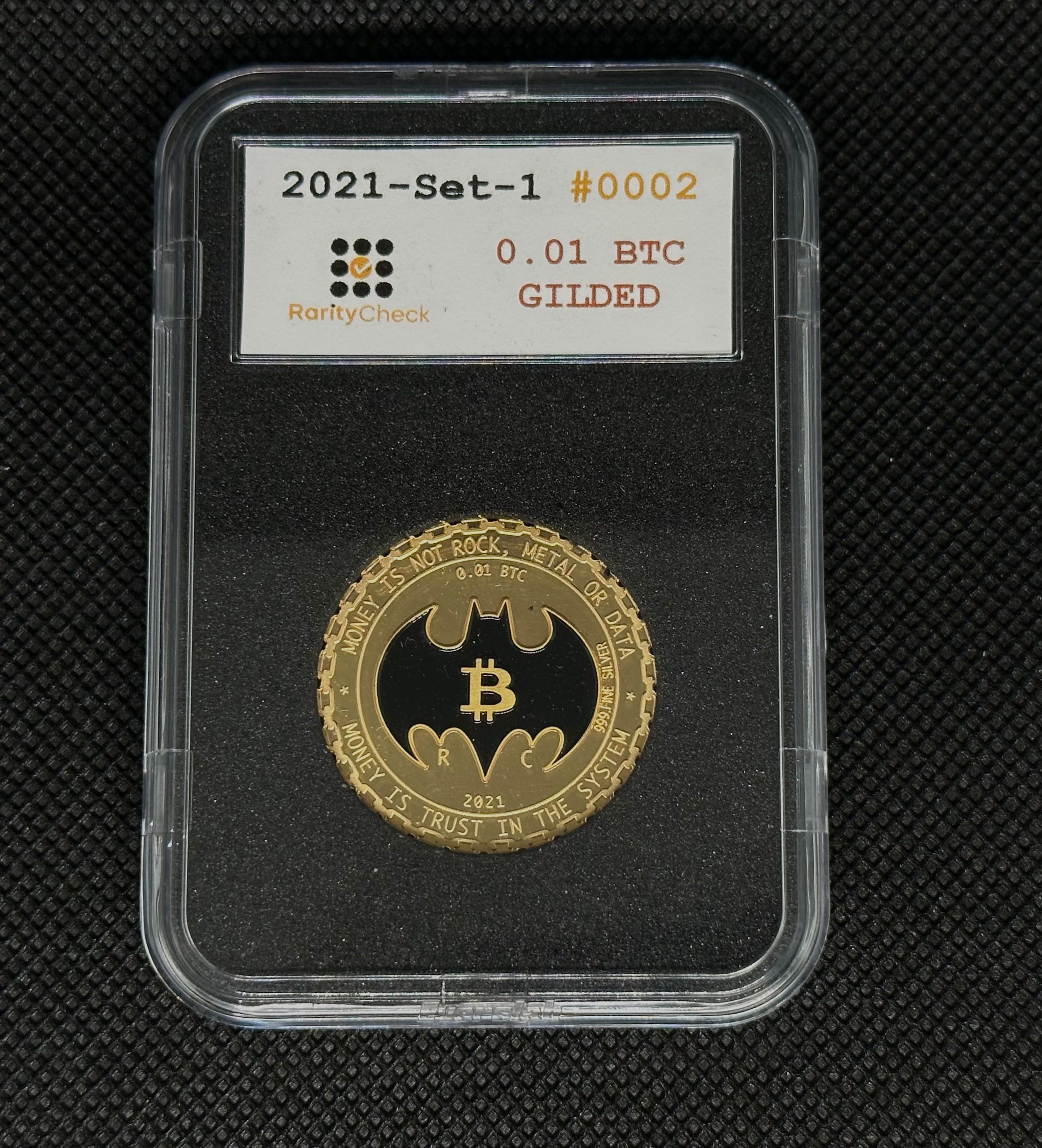 RarityCheck 2021 #2 Gilded Fine silver coin