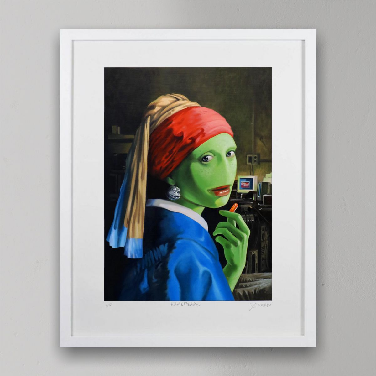 FAKEPEARL Artist Proof Print & Token