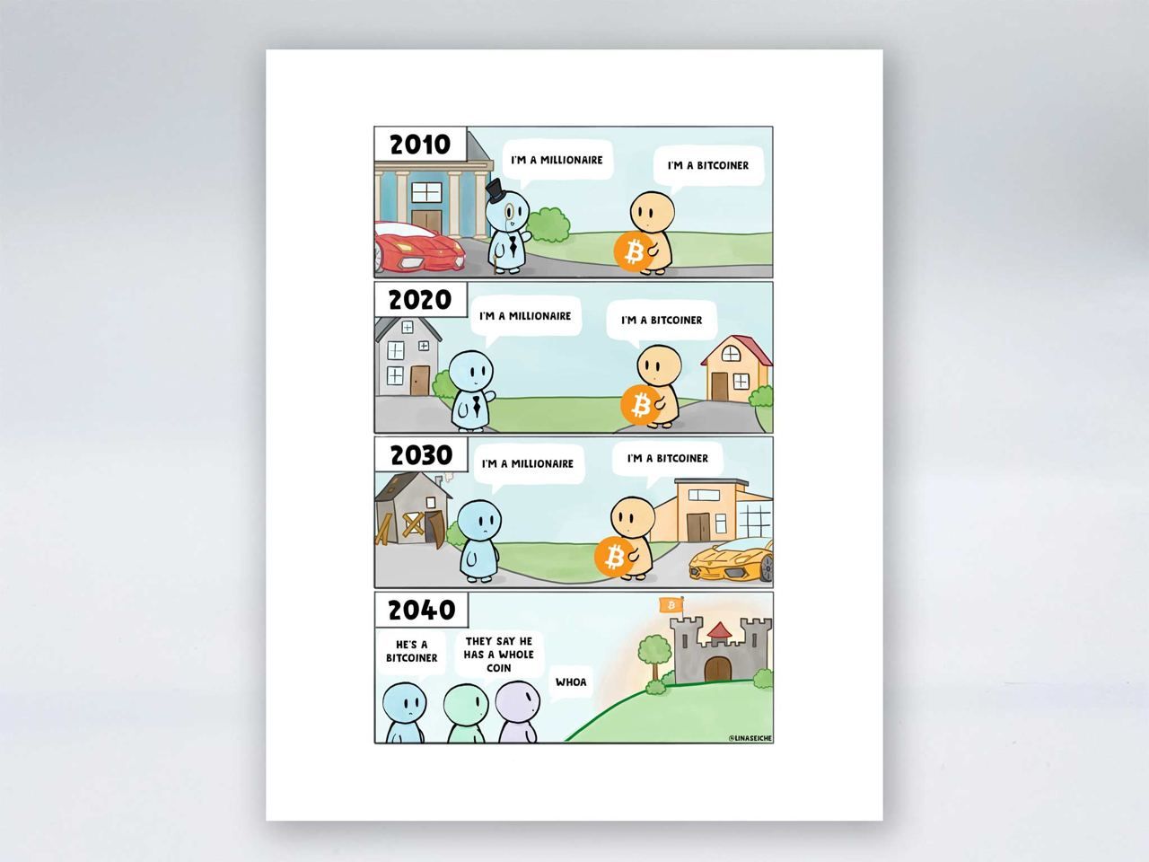 The Little HODLer – „They Say He Has a Whole Coin“