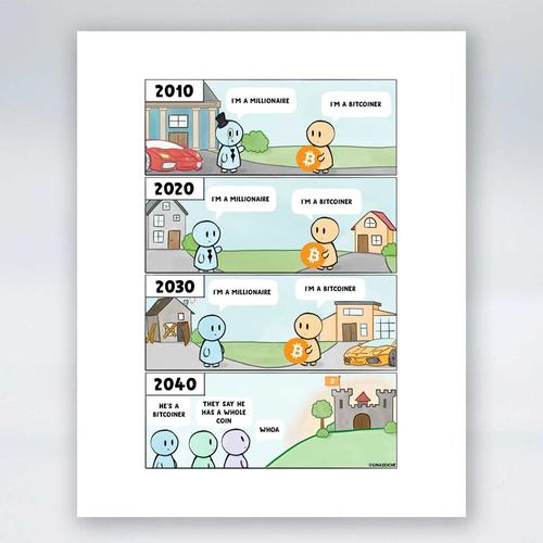 The Little HODLer – „They Say He Has a Whole Coin“