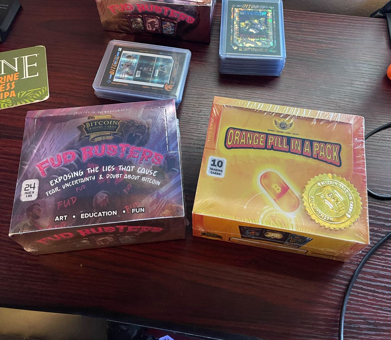 S1 Lot: (2) Sealed Boxes | (1) OPP S1 box + (1) FUD Busters S2 box