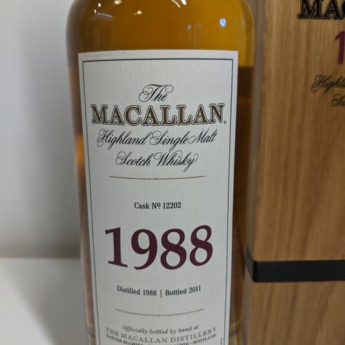 1988 The Macallan Fine & Rare Vintage Single Malt Scotch Whisky