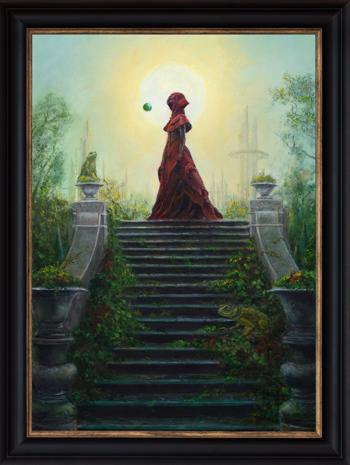 FAKESOL Framed Painting & Token