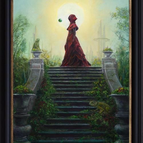 FAKESOL Framed Painting & Token