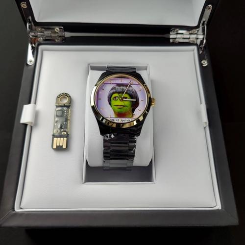 (18K Solid Gold Bezel) Seven Years of Great Hair Watch #2