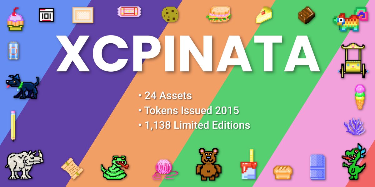 Complete XCPinata Collection, all 24 assets!