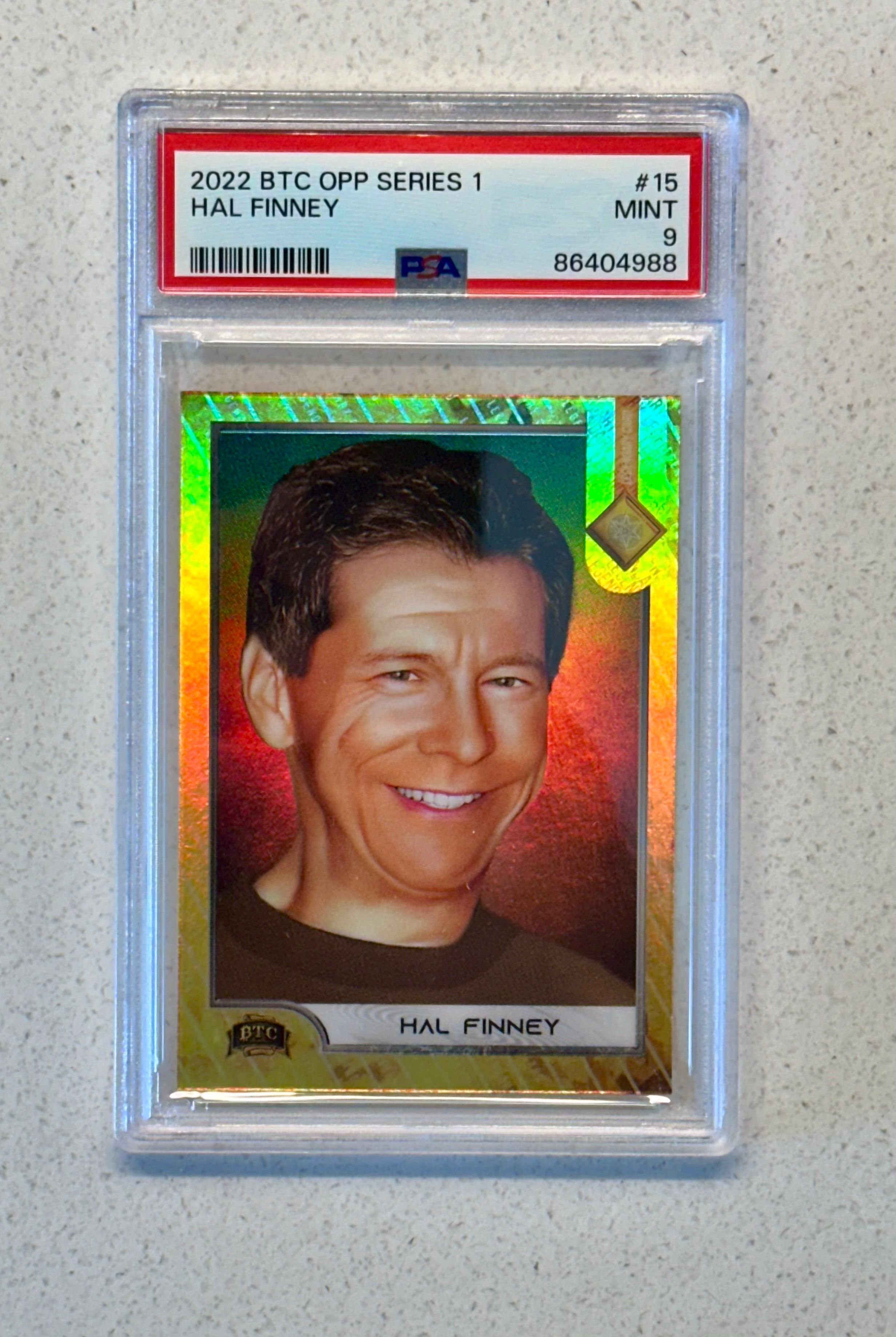 S1 Hal Finney PSA 9 #76/100 Legendary