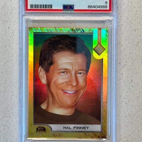S1 Hal Finney PSA 9 #76/100 Legendary