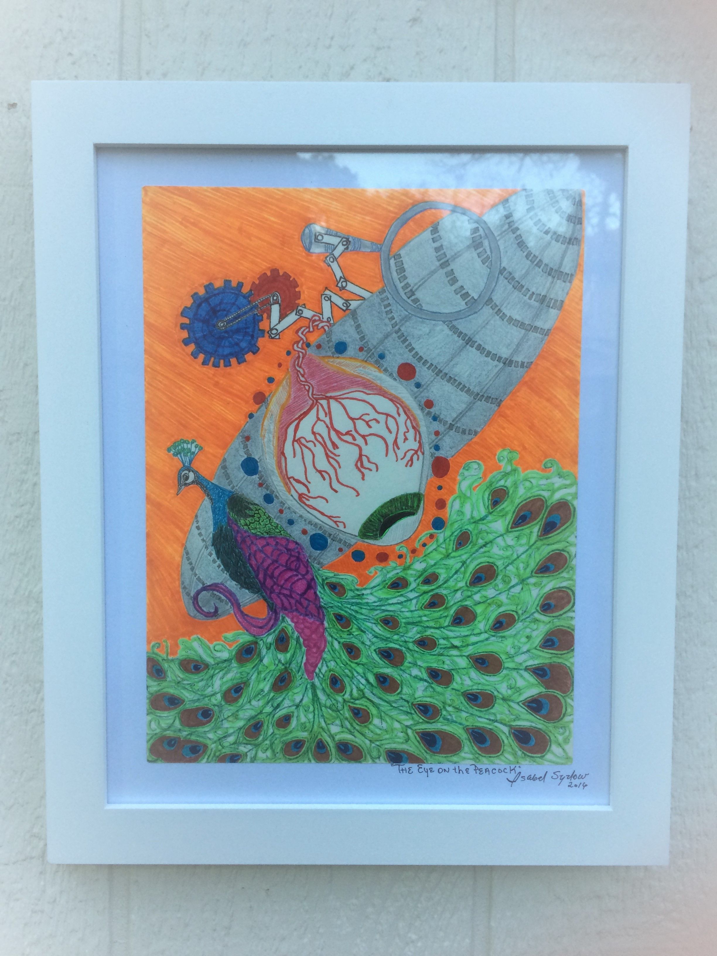 The Eye on the Peacock -from the Voyages through Bitcoin Inner-Space series