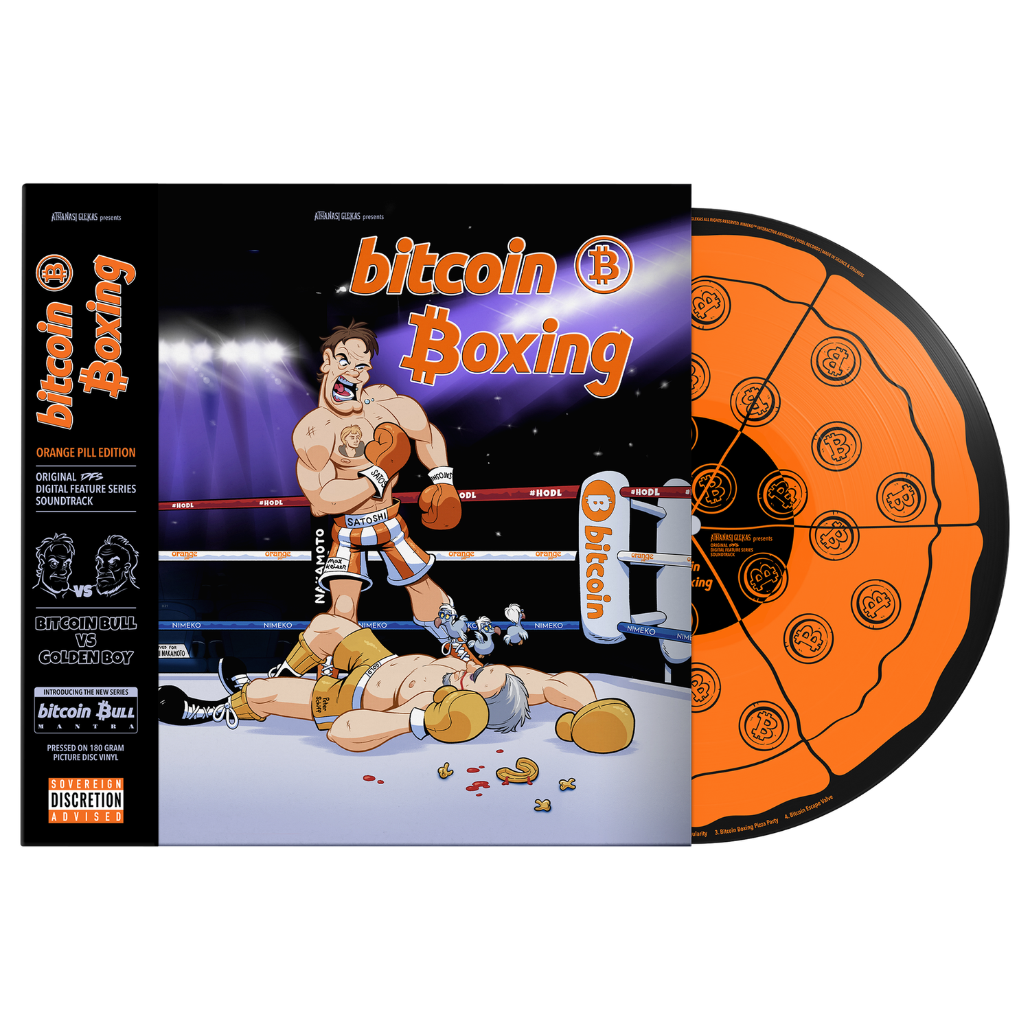 Bitcoin Boxing Vinyl Soundtrack