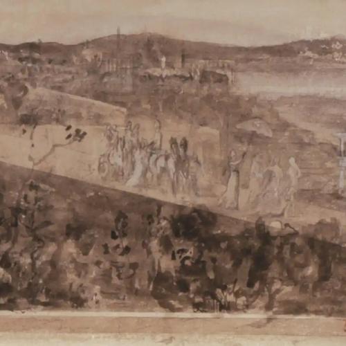 #816093 | PROCESSION ON A ROAD NEAR FLORENCE