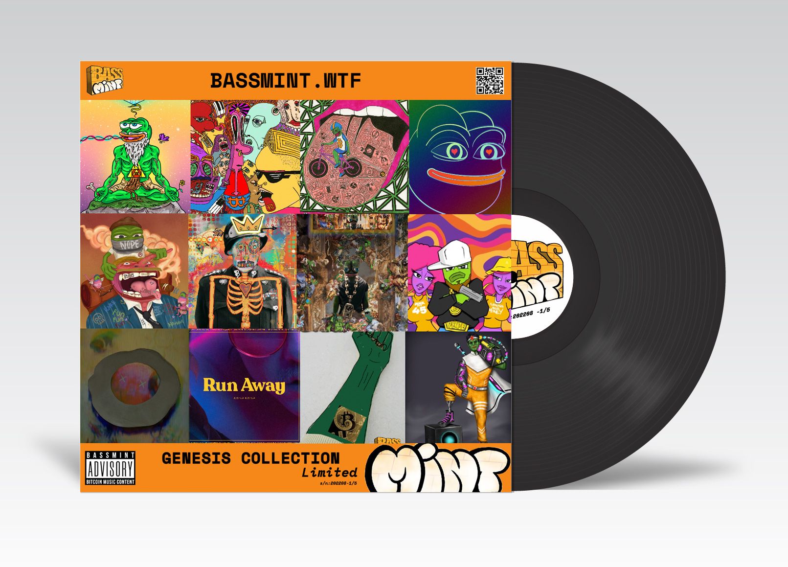 Bassmint Vinyl Genesis Collection Limited Edition