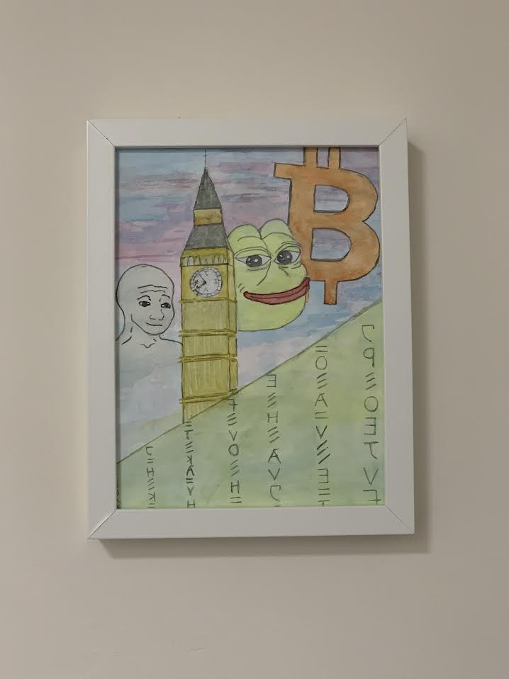 Bit Ben - watercolour painting