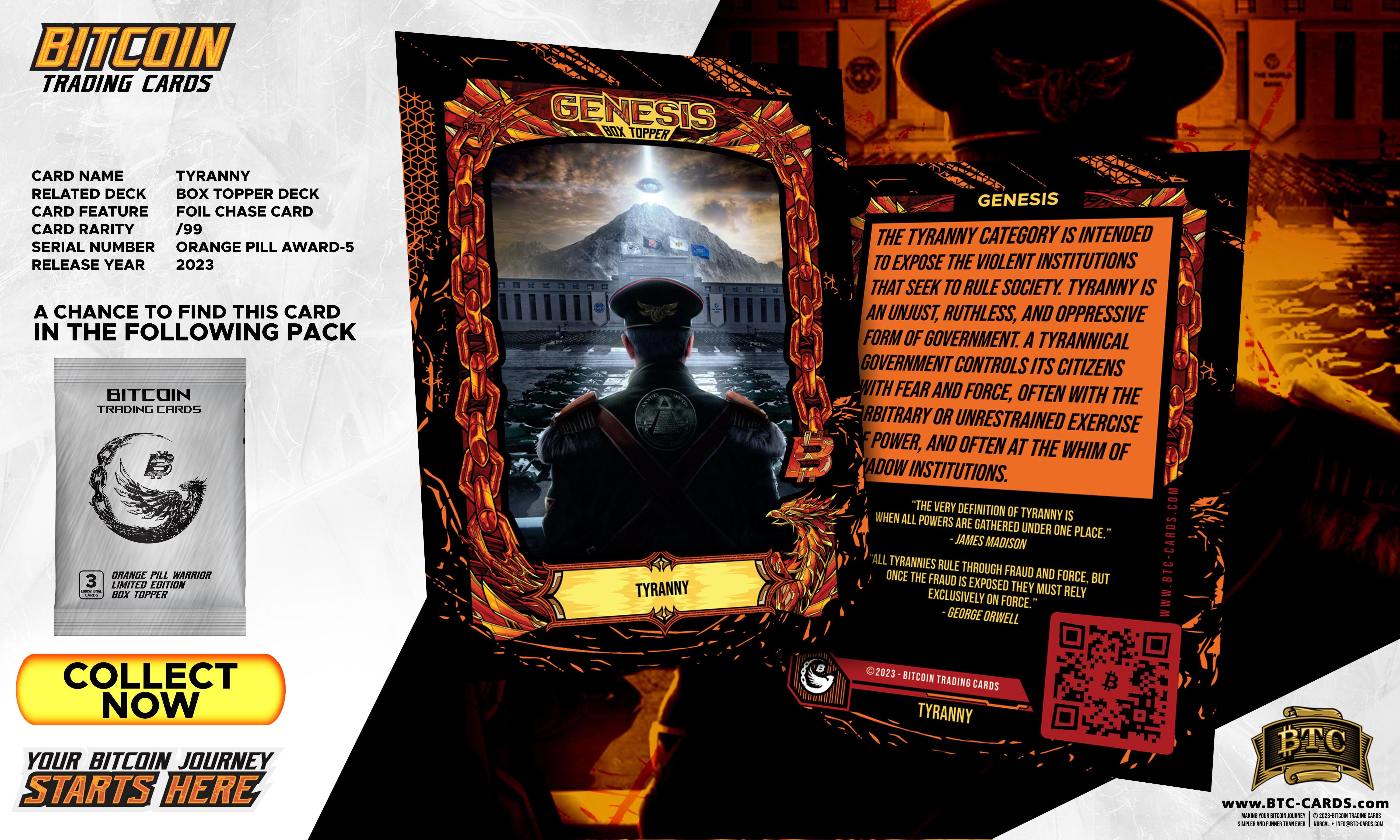 Boxtopper | Tyranny (#/99)- 15pk Break