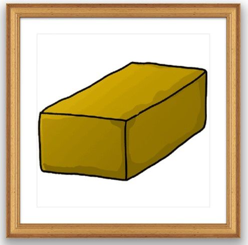 #1442 | Gold Brick (Bitcoin Brick No. 1 of 10)