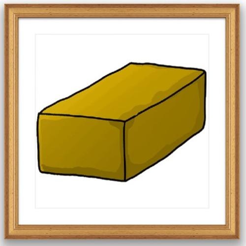 #1442 | Gold Brick (Bitcoin Brick No. 1 of 10)