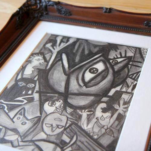 FAKEPEPCASSO physical artwork + token