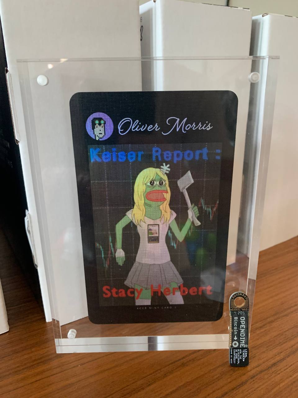 STACYPEPE with Physical Display