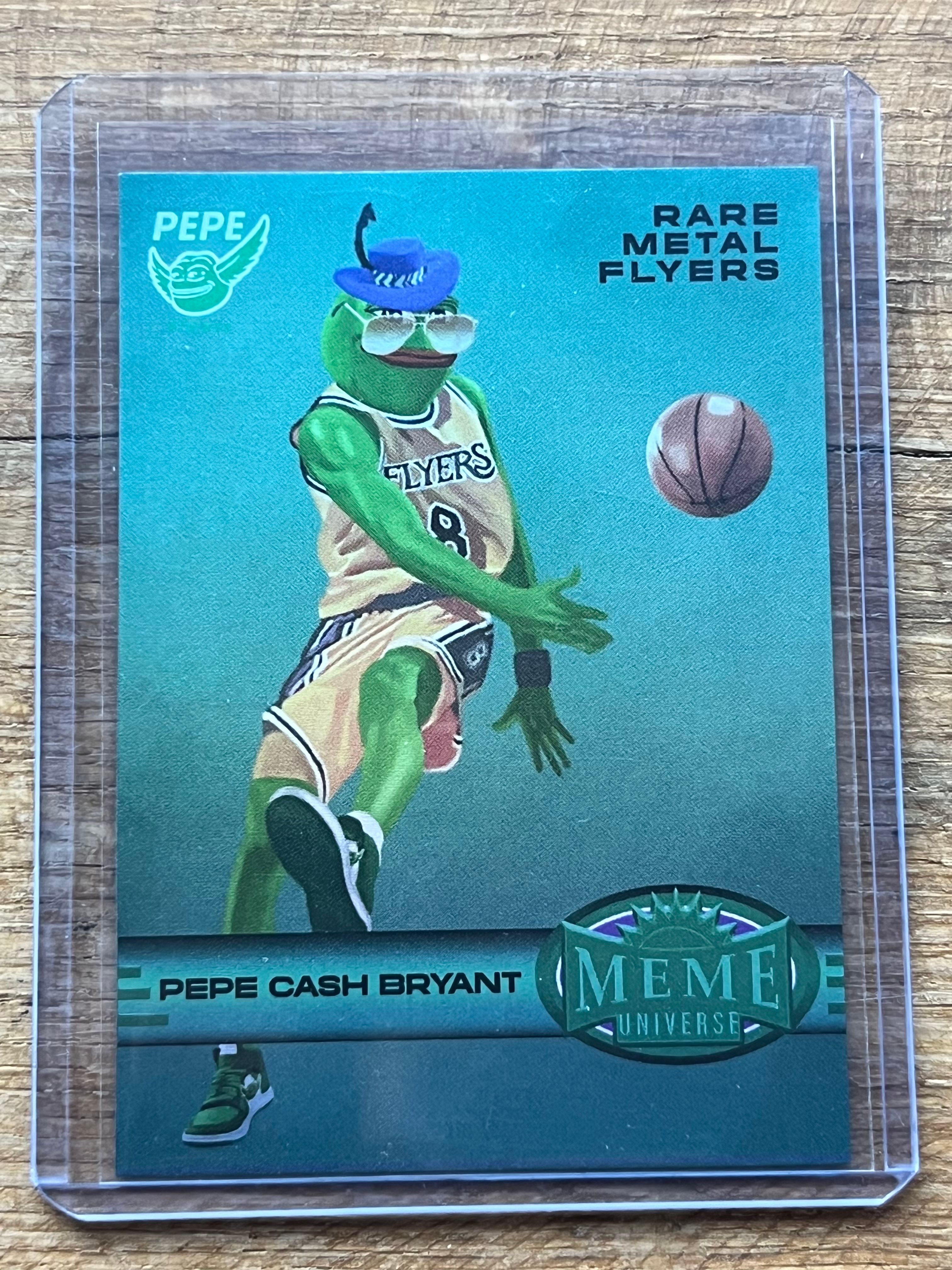1/42 Pepe Cash Bryant mint condition FLYE card + NFT *free worldwide shipping*