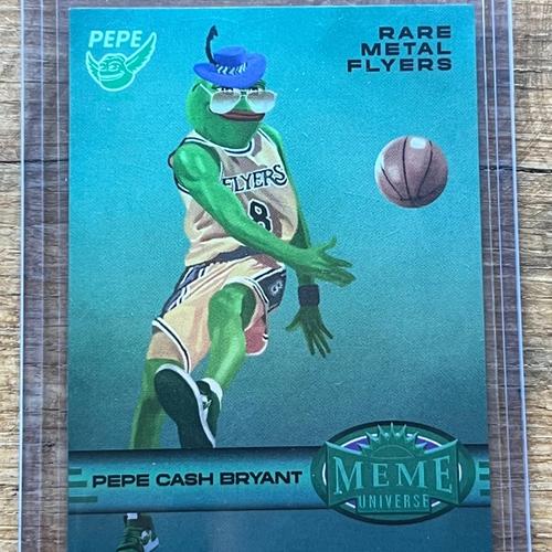 1/42 Pepe Cash Bryant mint condition FLYE card + NFT *free worldwide shipping*