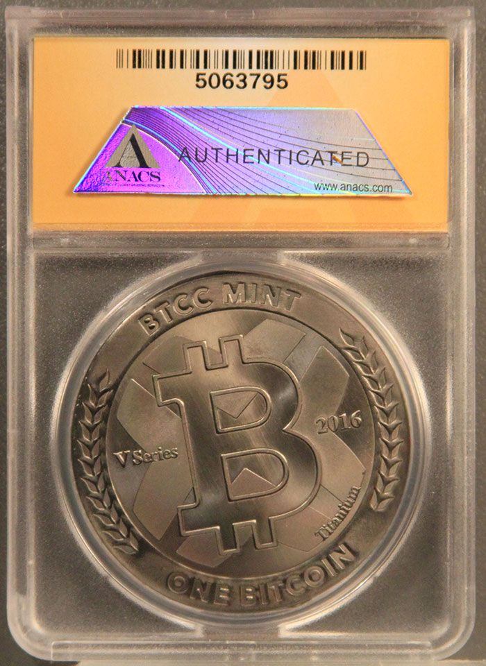 2016 BTCC 1 BTC V series, ANACS graded MS69