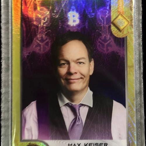 1/100 Legendary Max Keiser Bitcoin Trading Card from Series 1