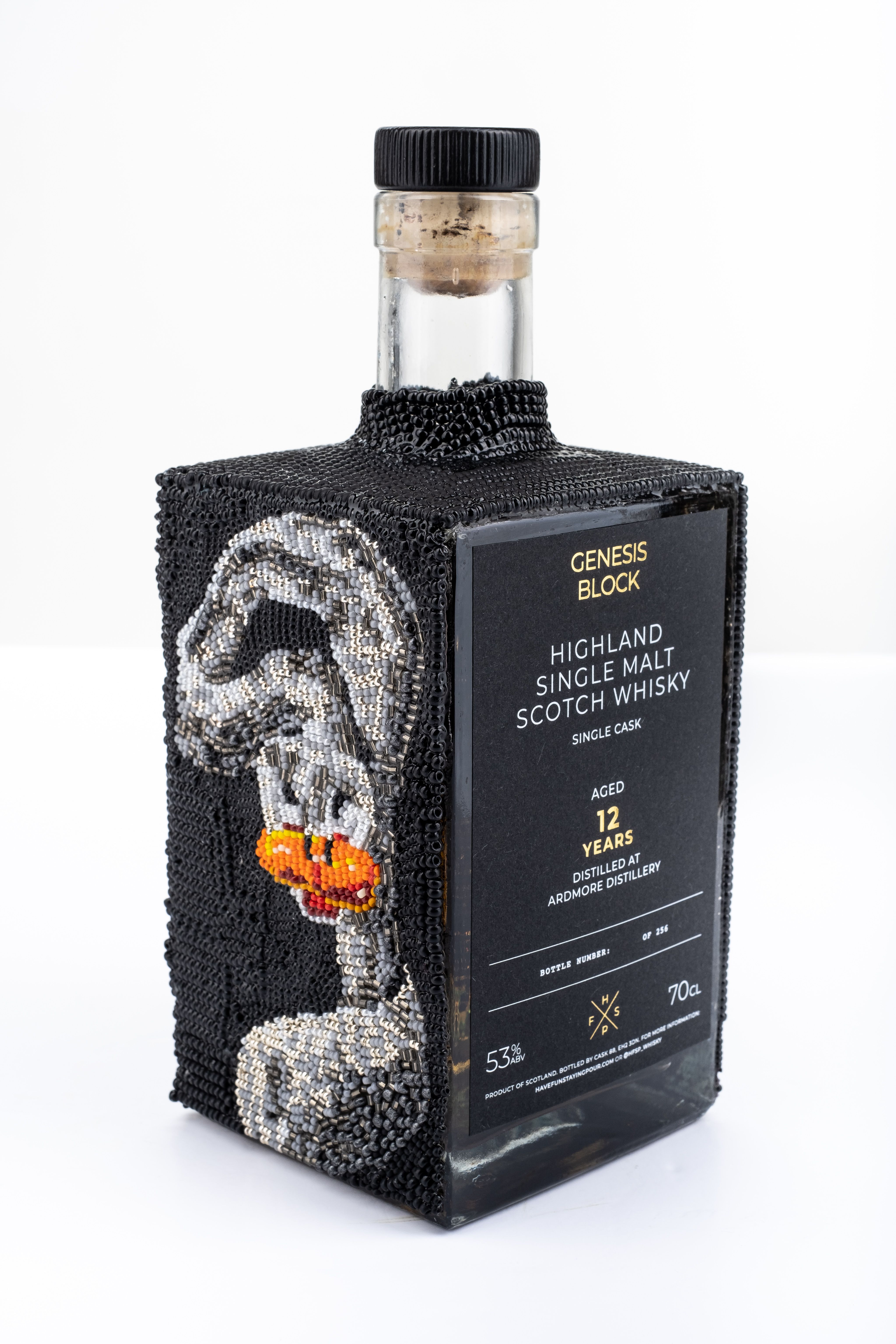 Yonat Vaks limited edition Genesis Block whisky