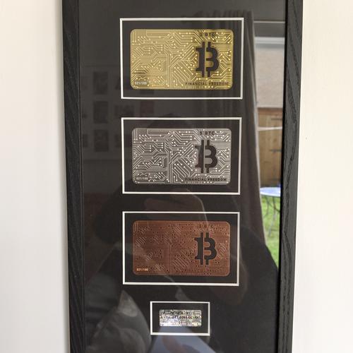 LynxArt Metal Bitcoin Cards #21