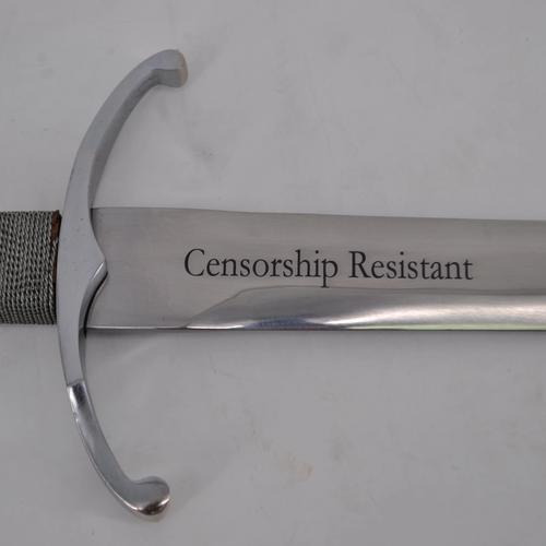 The Bitcoin Sword: Censorship Resistant