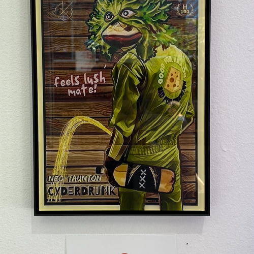 CYDERPEPE (MrHansel) Framed 1/1 Acrylic Glass Print, 29x21cm