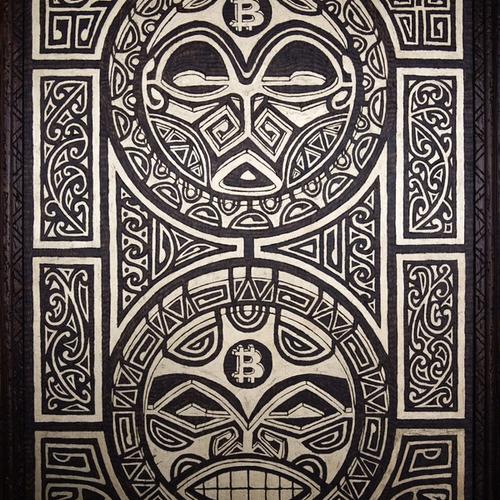 Faces of Bitcoin artwork & token 1/1