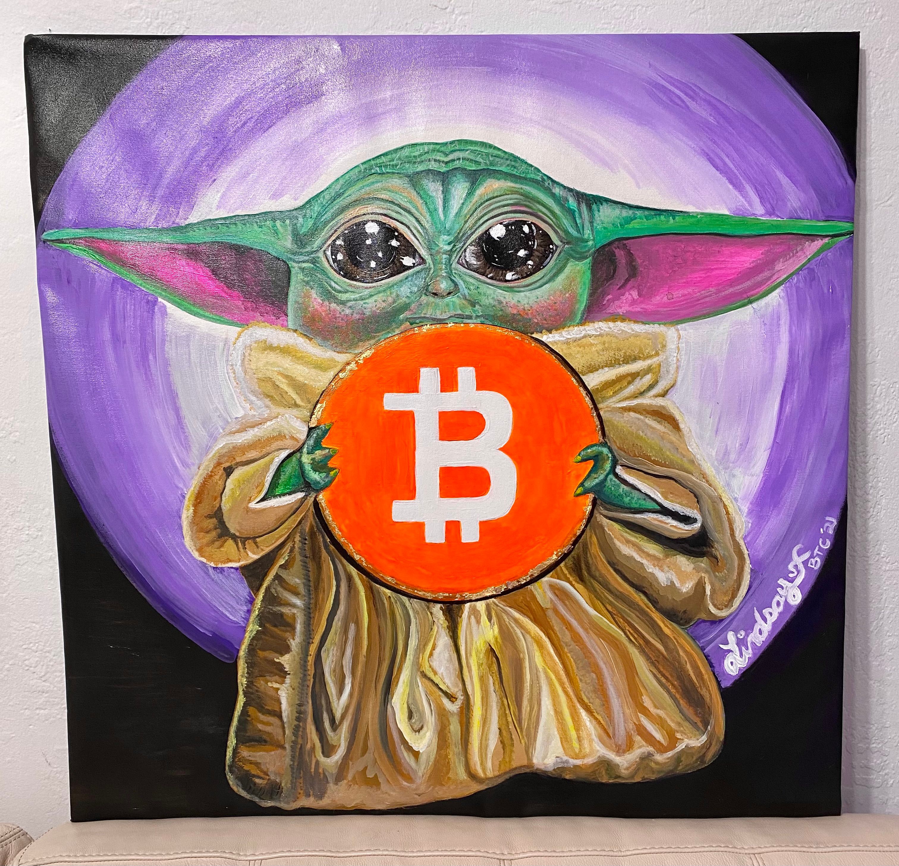 Baby Yoda Gifts Bitcoin