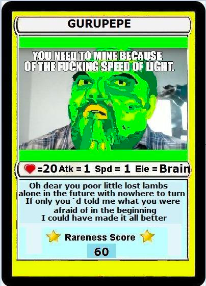 GURUPEPE: Series 1, Card 14