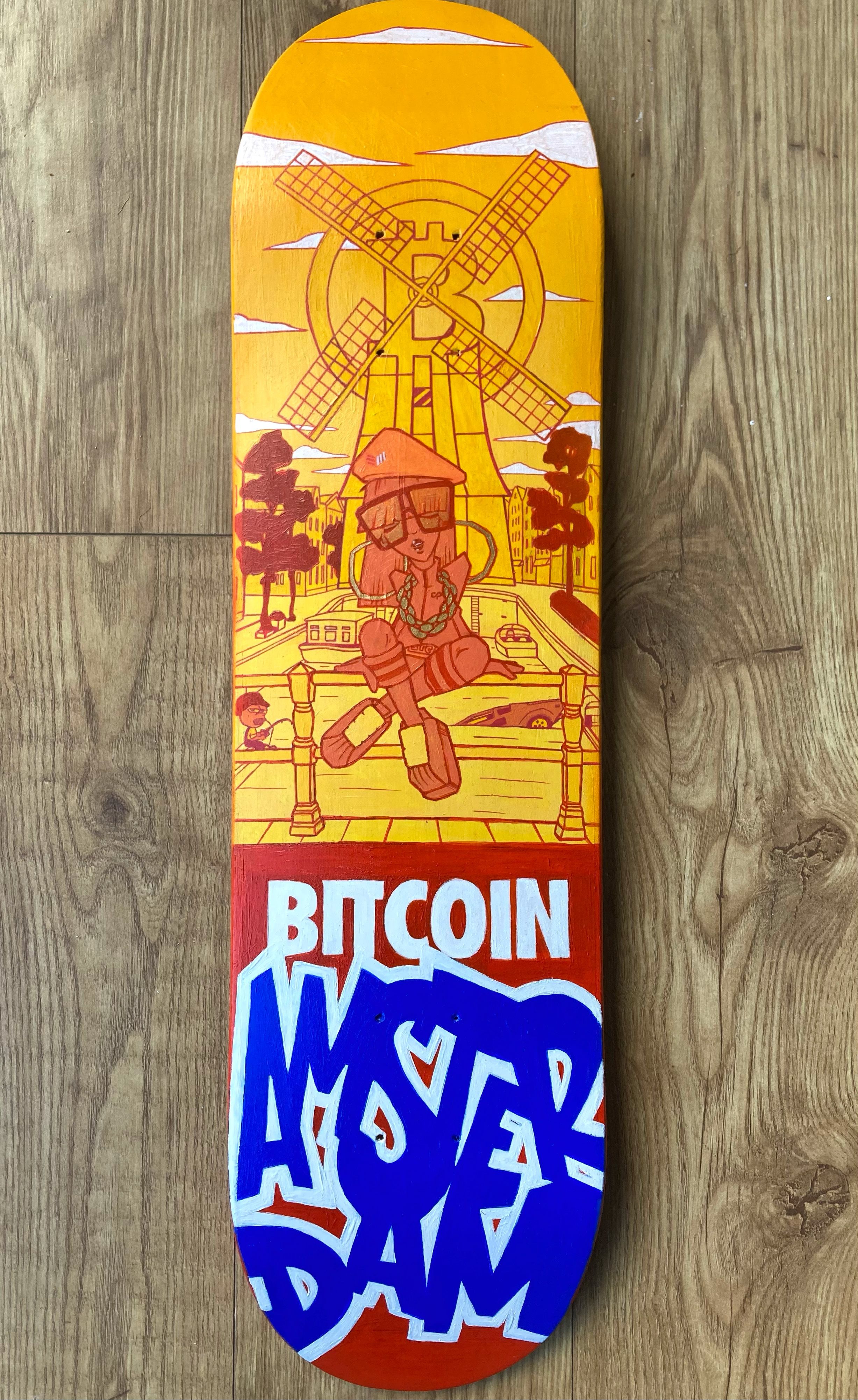 Bitcoin Amsterdam Skatedeck