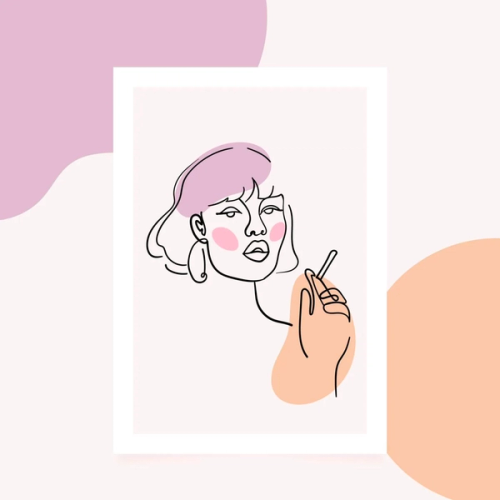 #9780 | Girl Smoking