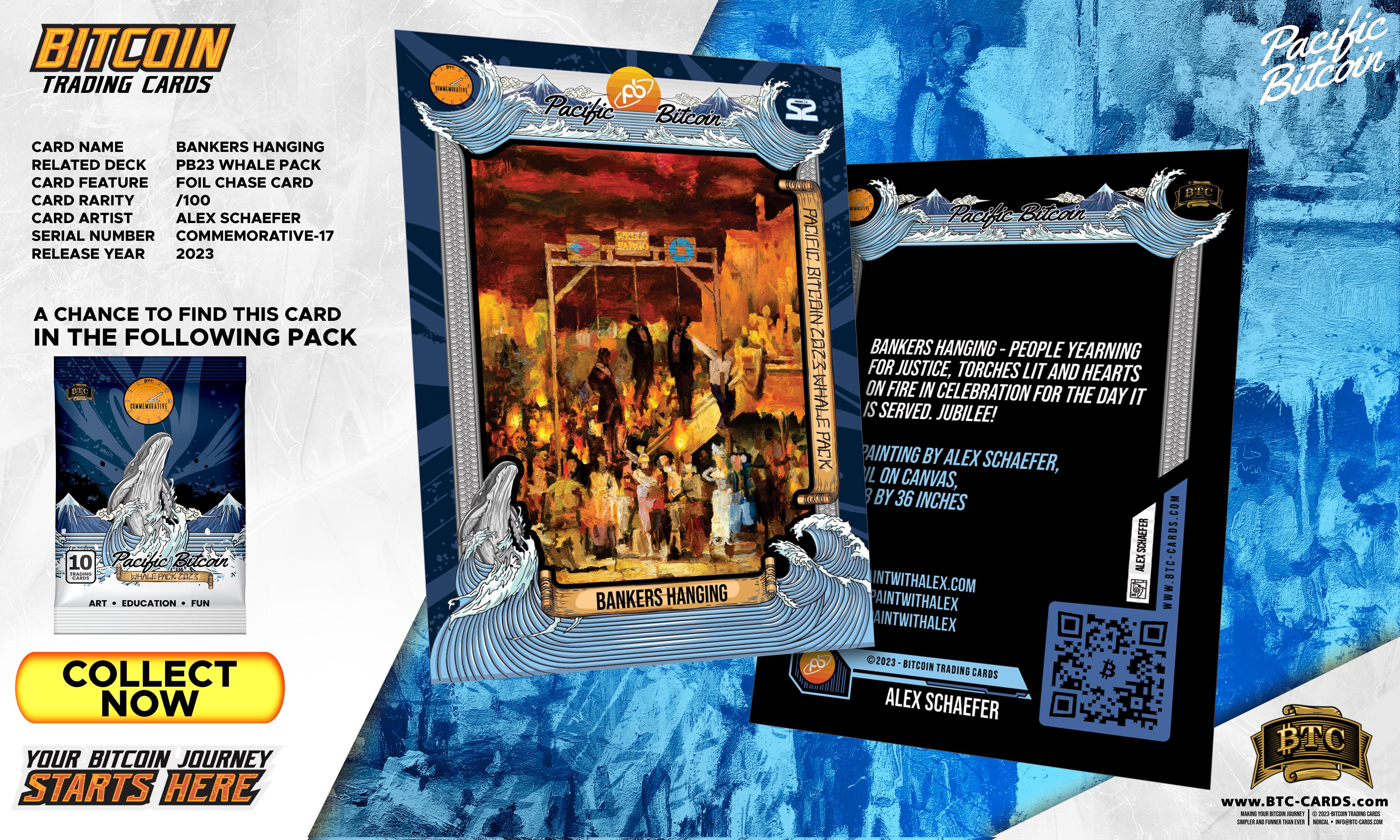 Bankers Hanging - Alex Schaefer (#/100) - (8 Pack Break) - Break #6 PB23 Special